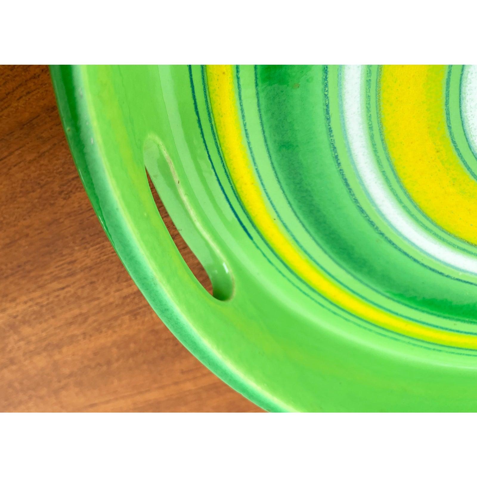 Mid-Century Italian Ceramic Tray by Bitossi for Rosenthal Netter, 1960s For Sale 5