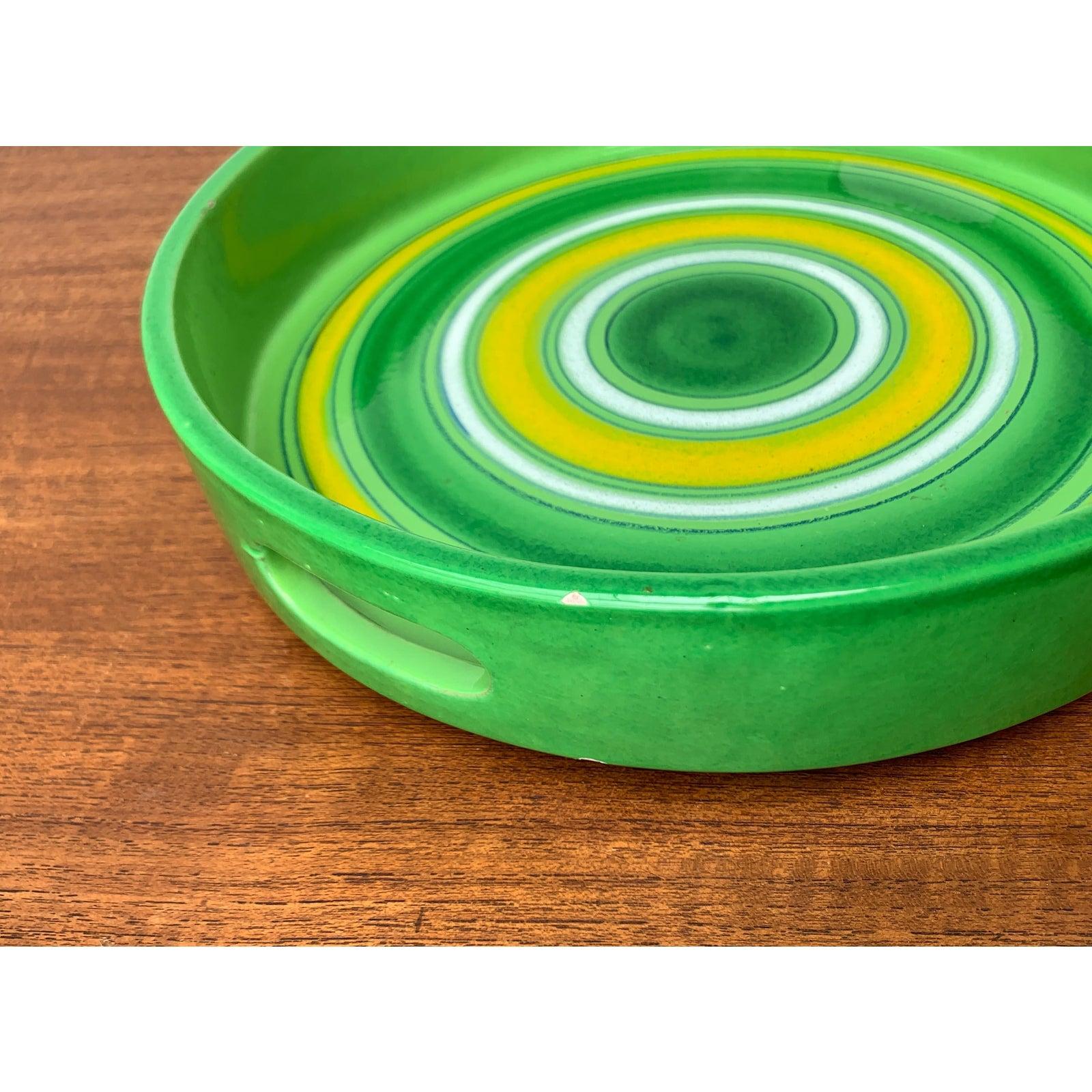 Mid-Century Italian Ceramic Tray by Bitossi for Rosenthal Netter, 1960s In Excellent Condition For Sale In Hamburg, DE