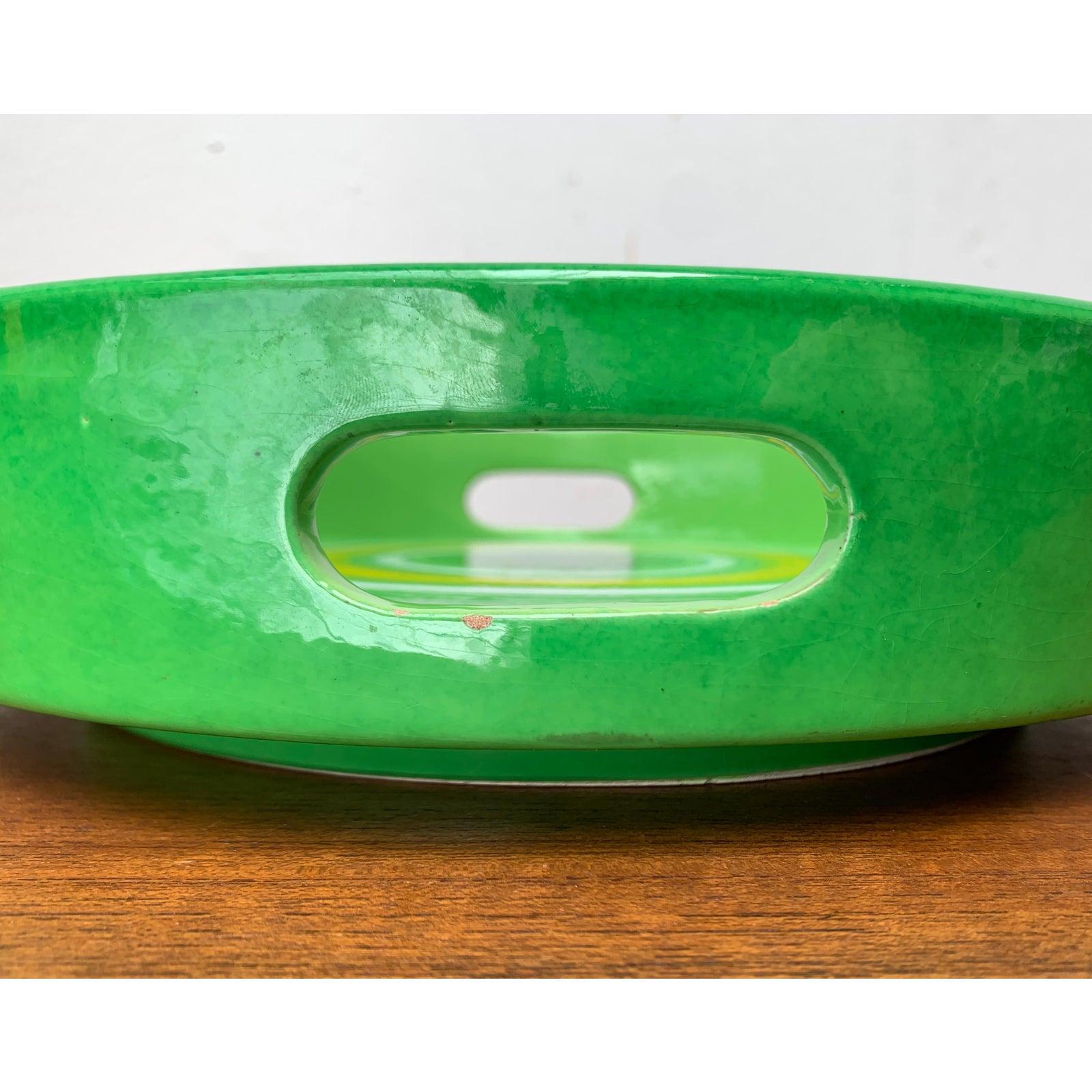 Mid-Century Italian Ceramic Tray by Bitossi for Rosenthal Netter, 1960s For Sale 1