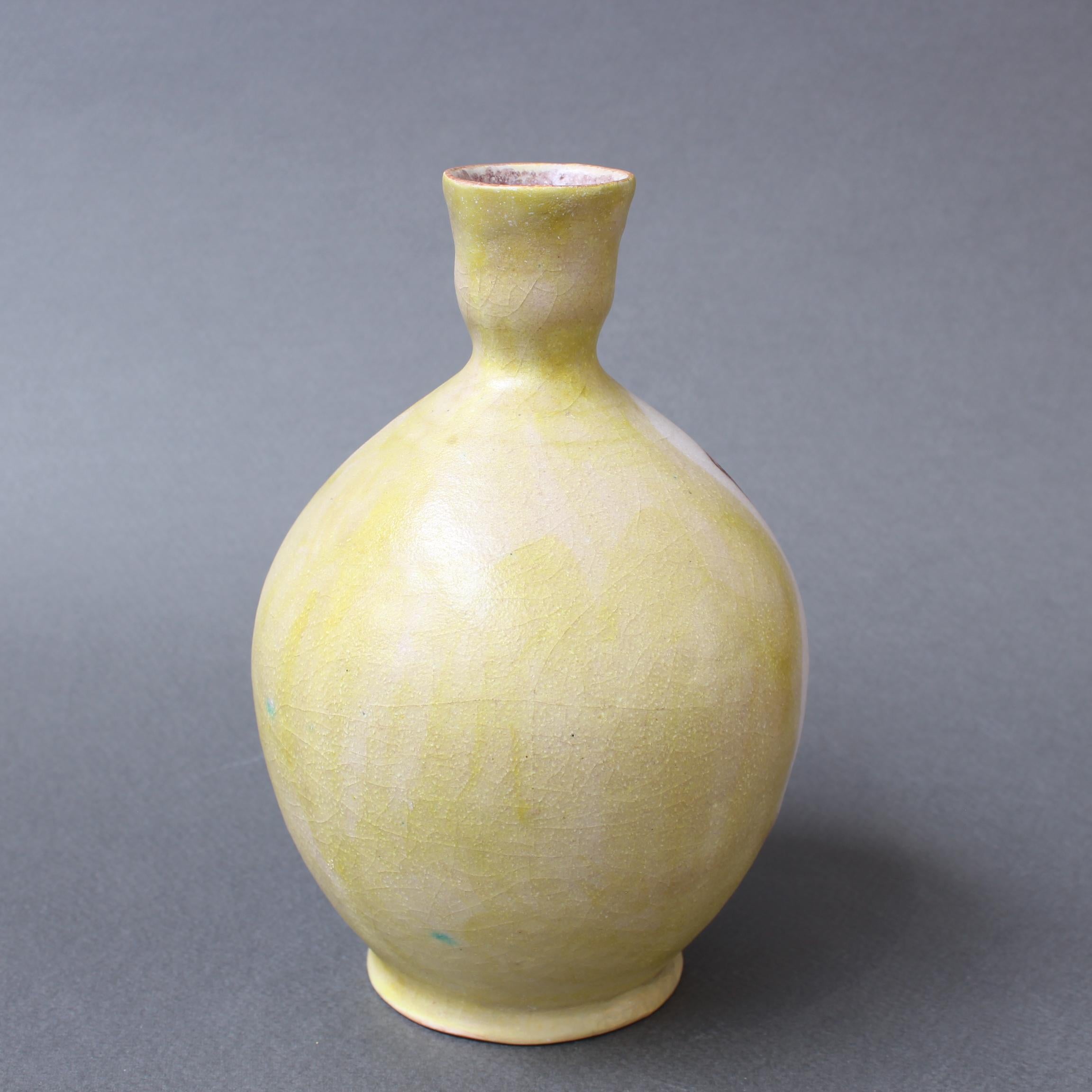 Midcentury Italian Ceramic Vase by Guido Gambone, 'circa 1950s' In Good Condition In London, GB