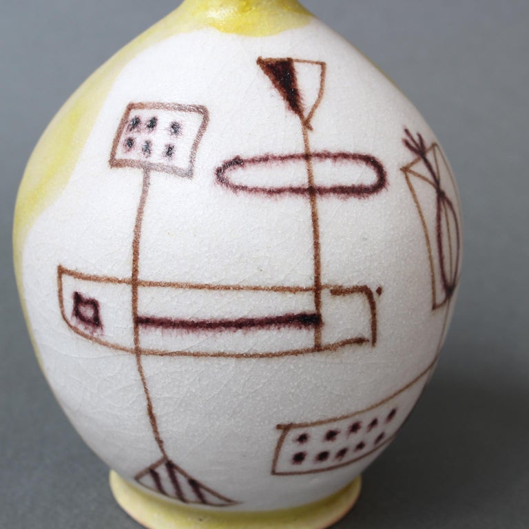 Midcentury Italian Ceramic Vase by Guido Gambone, 'circa 1950s' For Sale 2