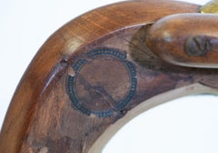 Mid Century Italian Cesare Lacca Magazine Rack Bar Cart Trolley