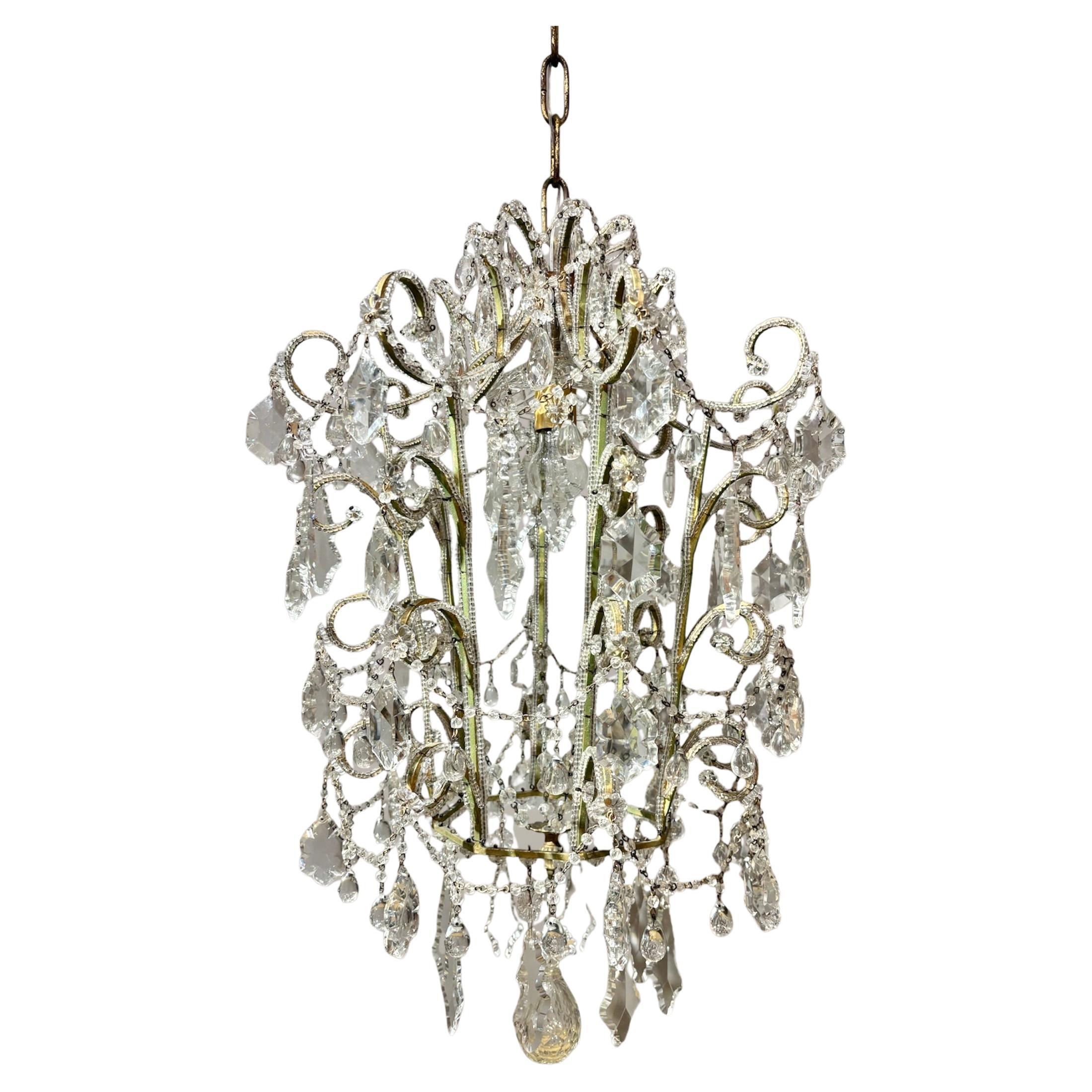 Mid-Century Italian Chandelier, 1950s