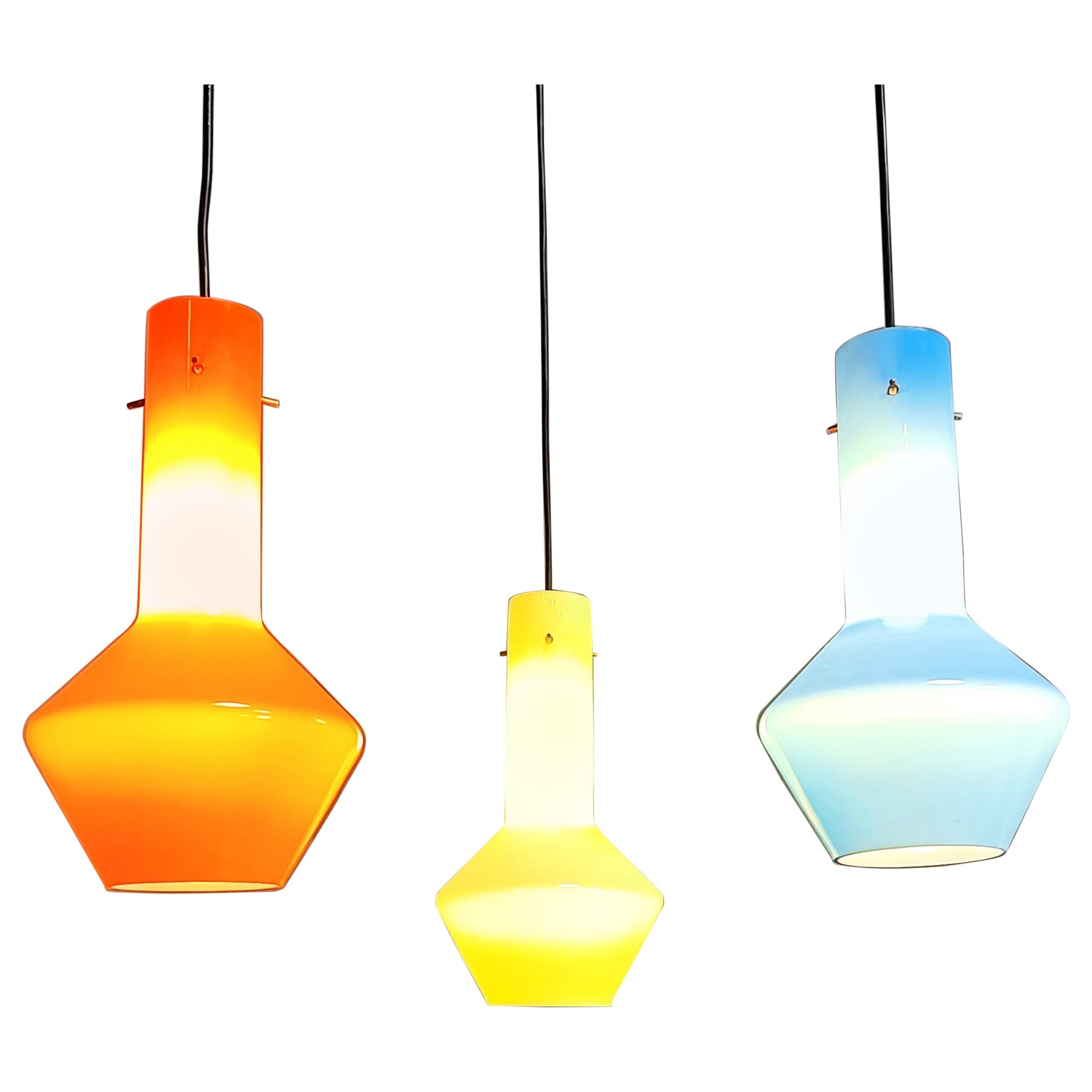 Mid century italian chandelier, 1960s