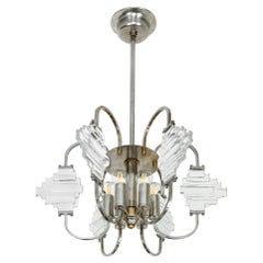 Mid-Century Italian Chandelier by Sciolari, circa 1970