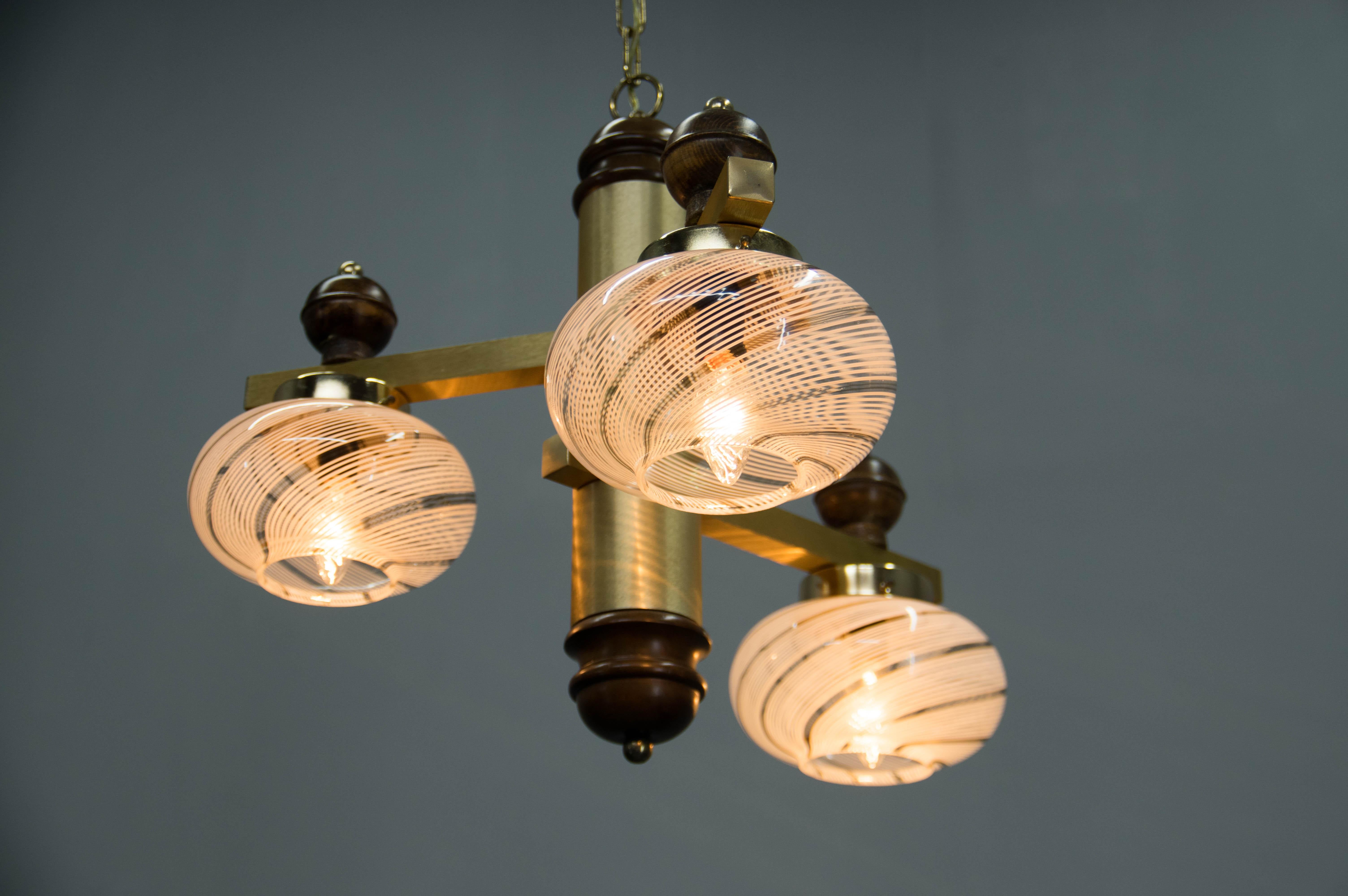 Mid-Century Italian Chandelier, Italy, 1970s In Good Condition For Sale In Praha, CZ