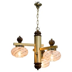 Lustre italien du milieu du siècle dernier, Italie, 1970