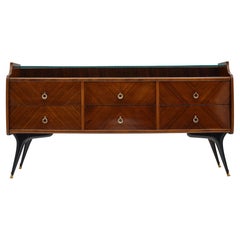 Mid-Century Italian Chest in the Manner of Paolo Buffa