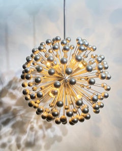 Mid-Century Italian Chromed Sputnik Chandelier, 1960s