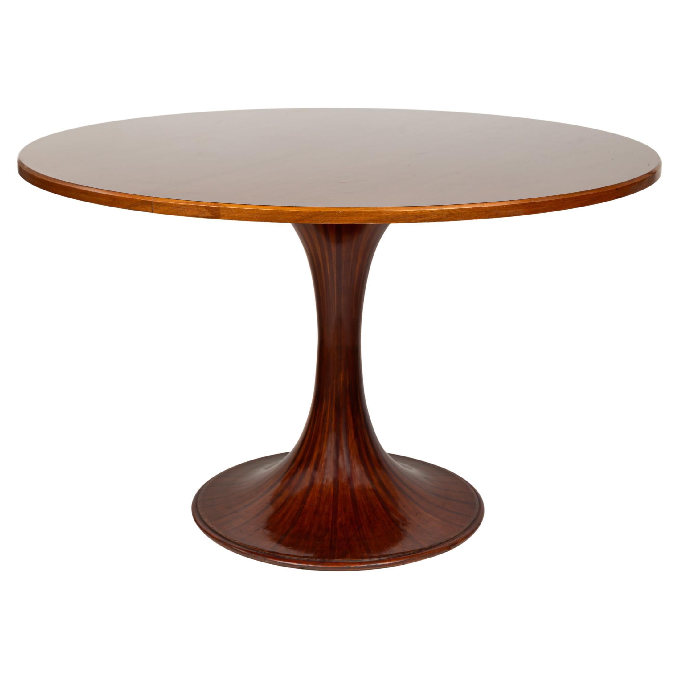 Mesa italiana de mediados de siglo "Clessidra" de Luigi Massoni en venta