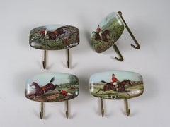 Mid century Italian clothing hangers, 1950s (set of 4)