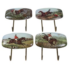 Mid century Italian clothing hangers, 1950s (set of 4)
