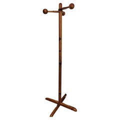 Used Mid-Century Italian Coat Stand Tree Clothing Hanger