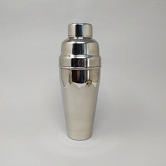 Mid-century Italian Cocktail Shaker in Stainless Steel 1960s