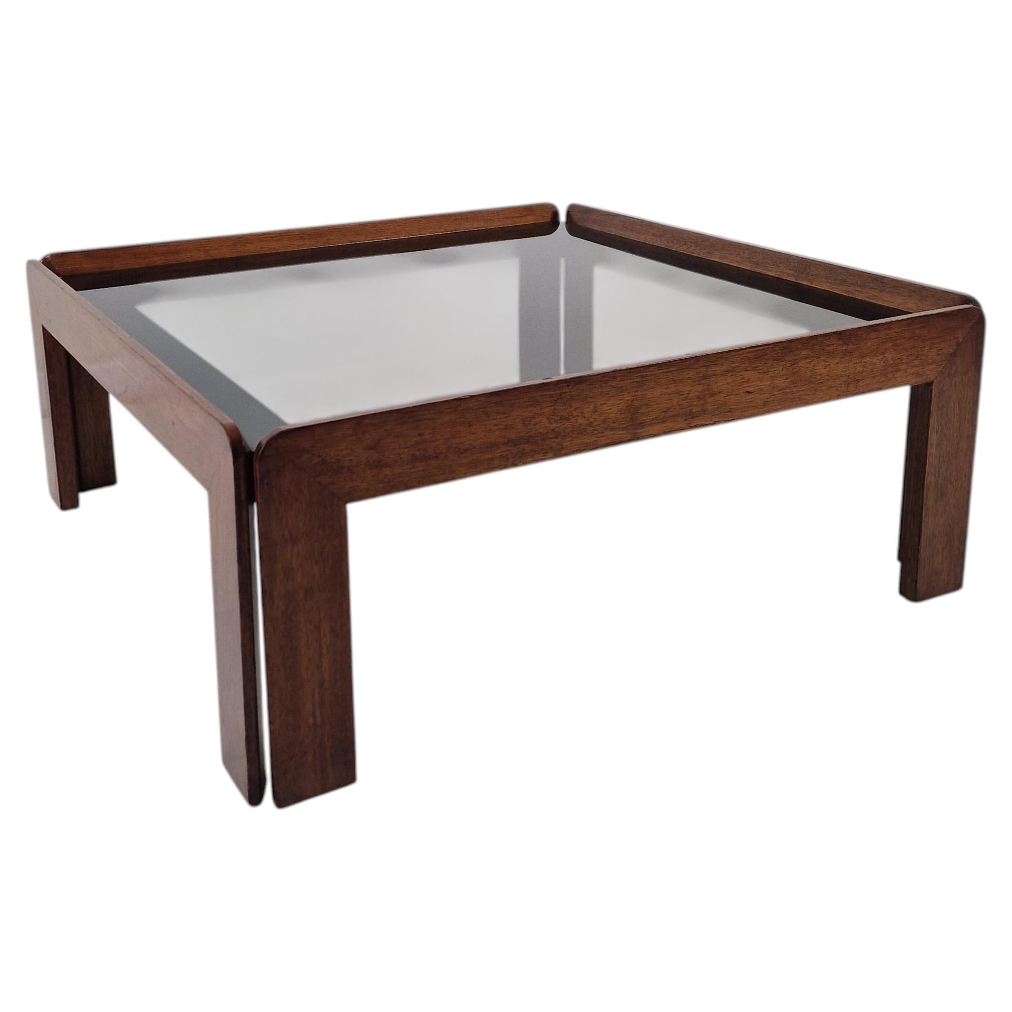 Mid-Century Italian Coffee Table by Afra & Tobia Scarpa for Cassina, 1960s