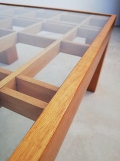 Midcentury Italian Coffee Table in the Style of Gianfranco Frattini