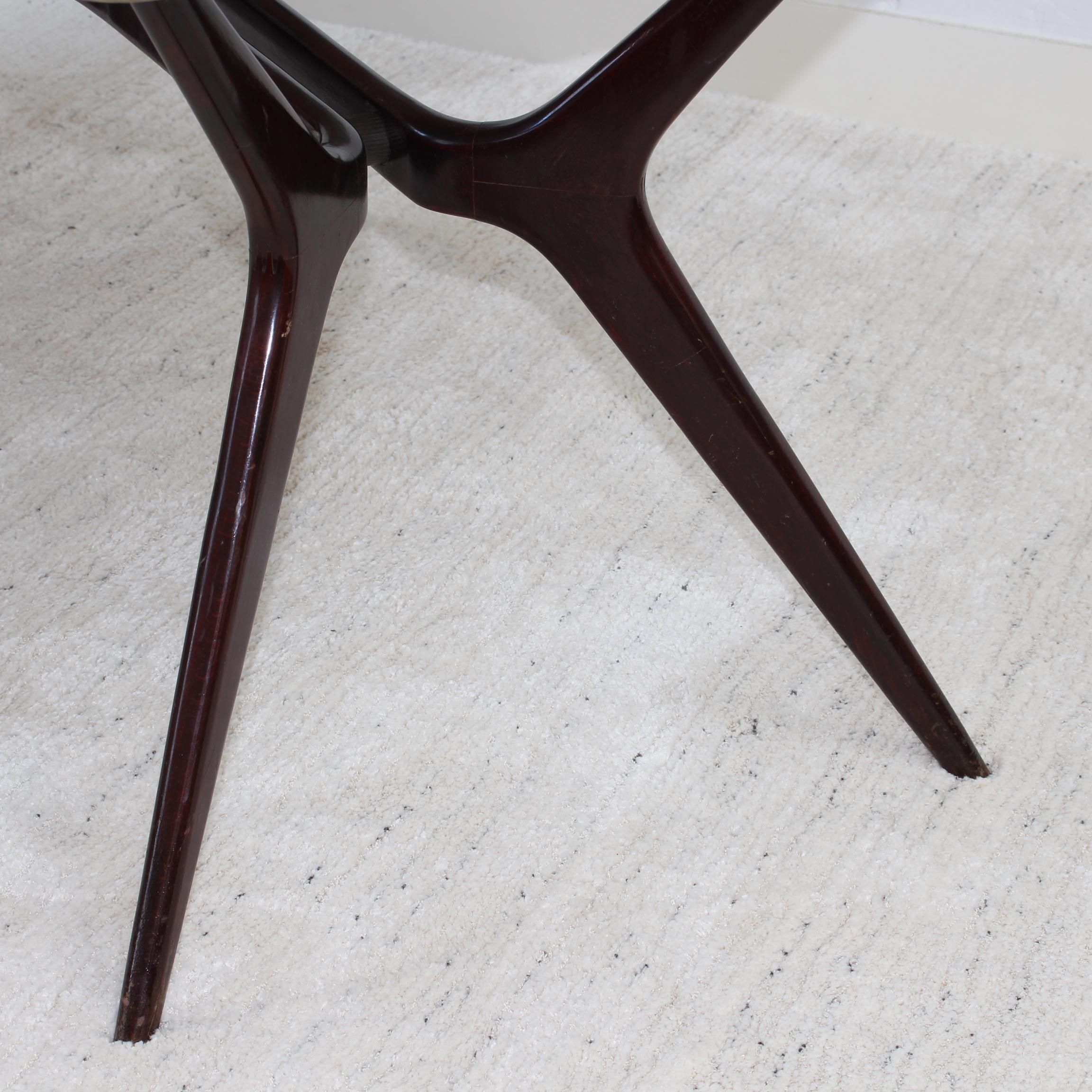 Mid-Century Italian Coffee Table with Marble Top, 'circa 1950s' For Sale 7