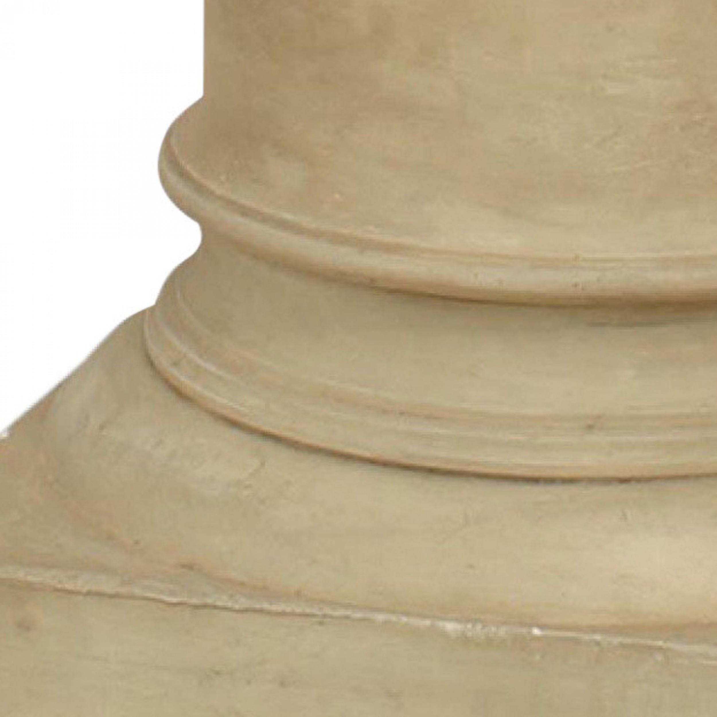 Fatto a mano Lampada da terra italiana a forma di colonna di metà secolo in vendita