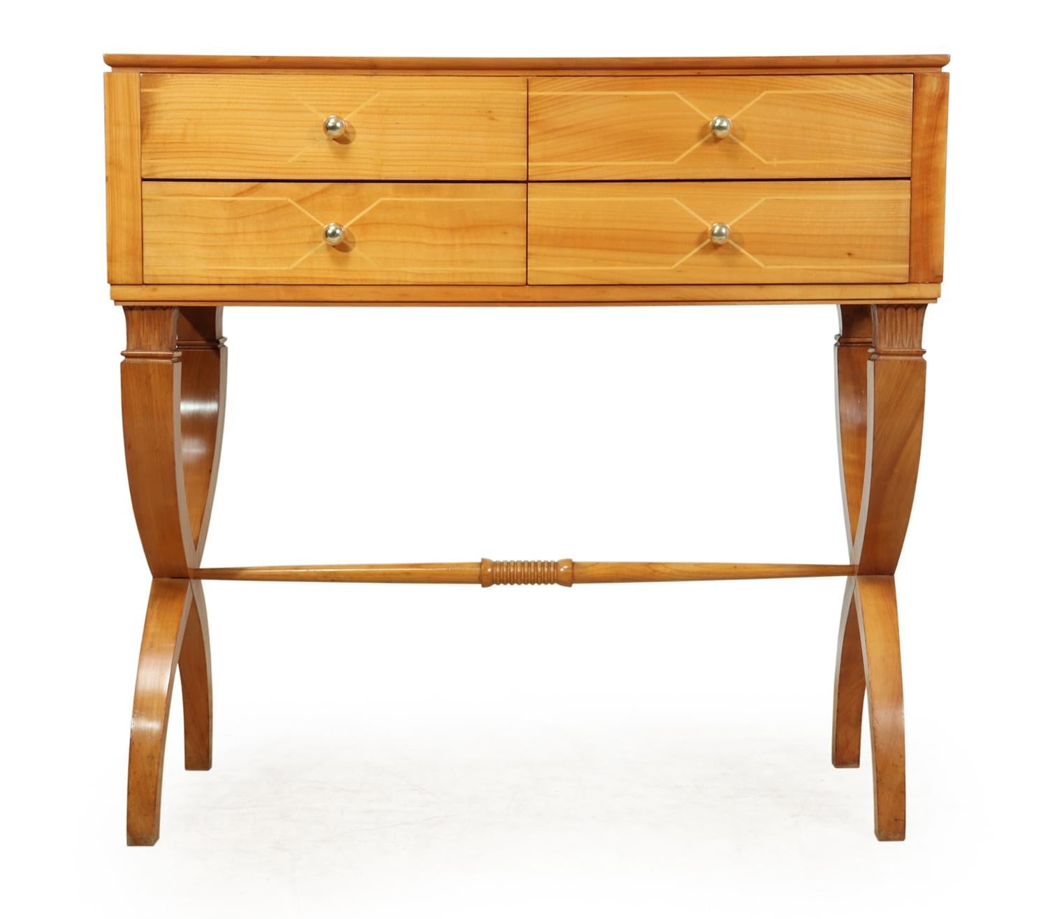 Mid Century Italian Commode in Solid Cherry 5