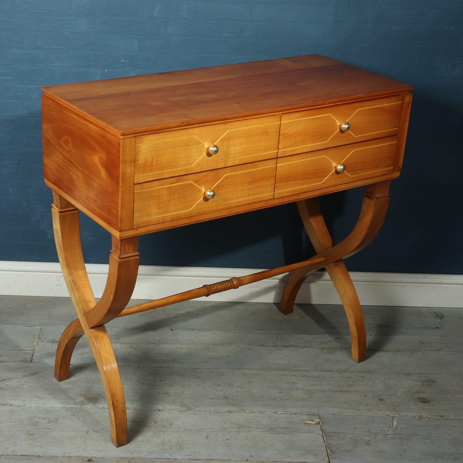 Mid Century Italian Commode in Solid Cherry 6