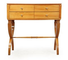 Midcentury Italian Commode in Solid Cherry