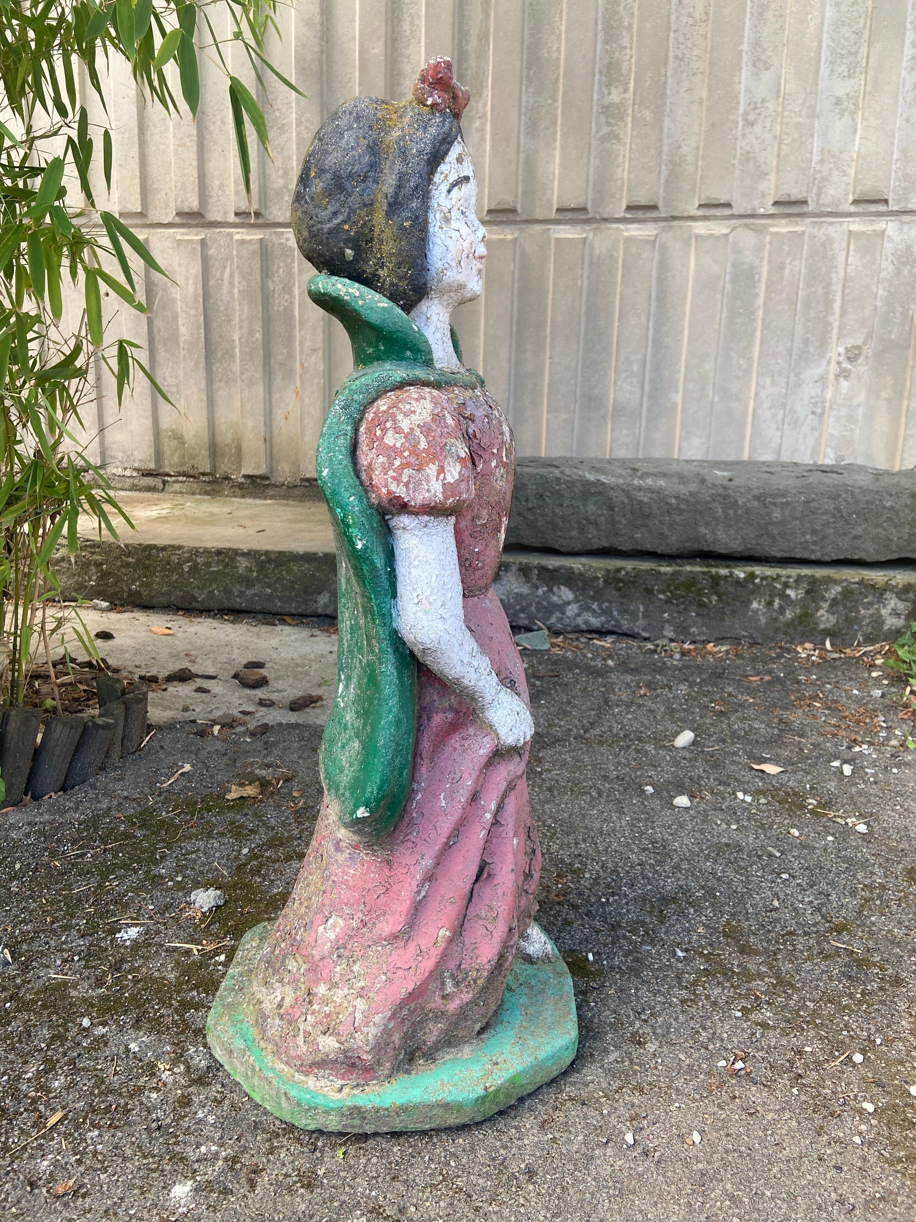 snow white garden statue for sale