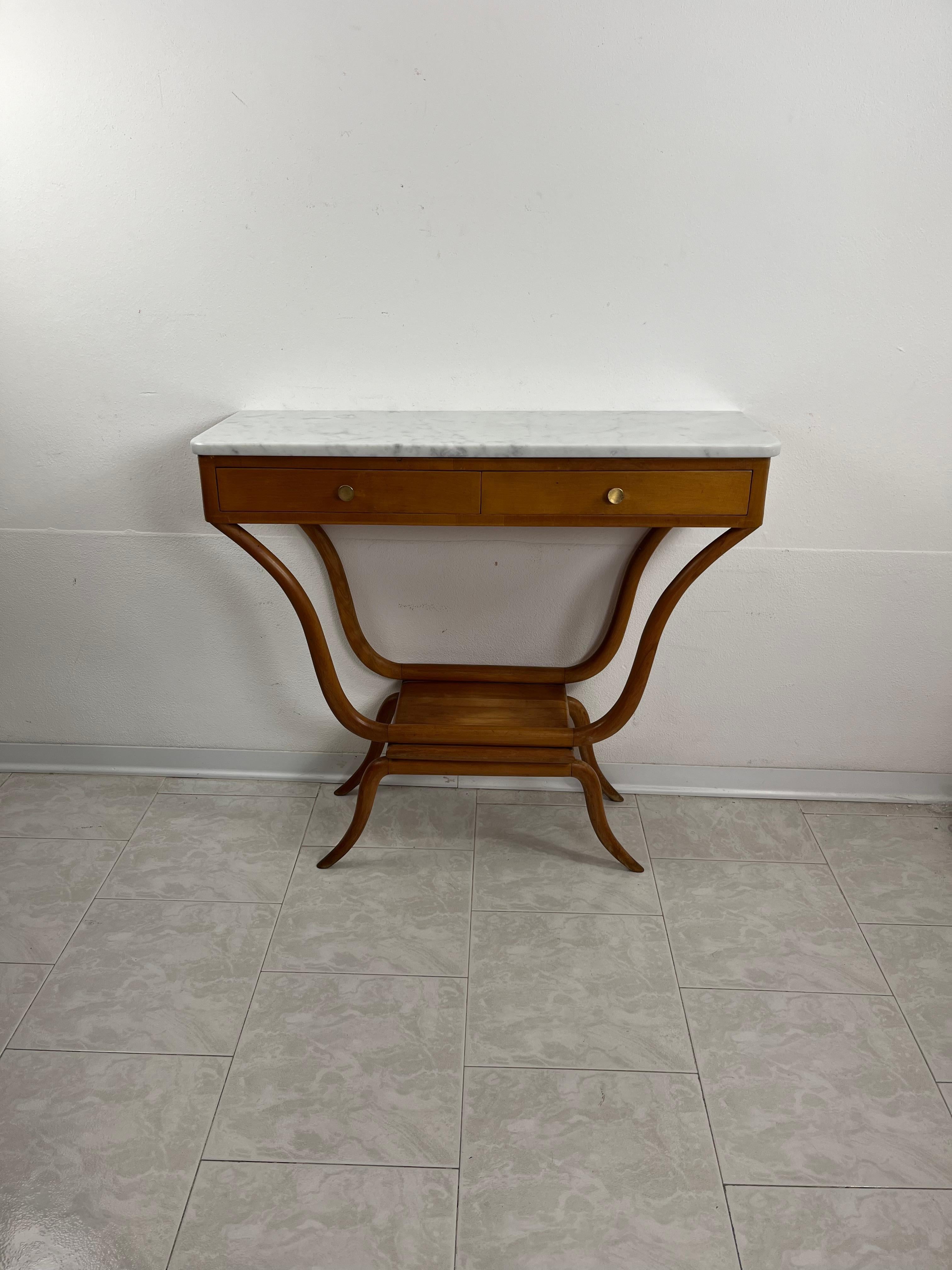 Italienische Konsole aus der Jahrhundertmitte, Franco Albini zugeschrieben, 1950er Jahre im Angebot 5