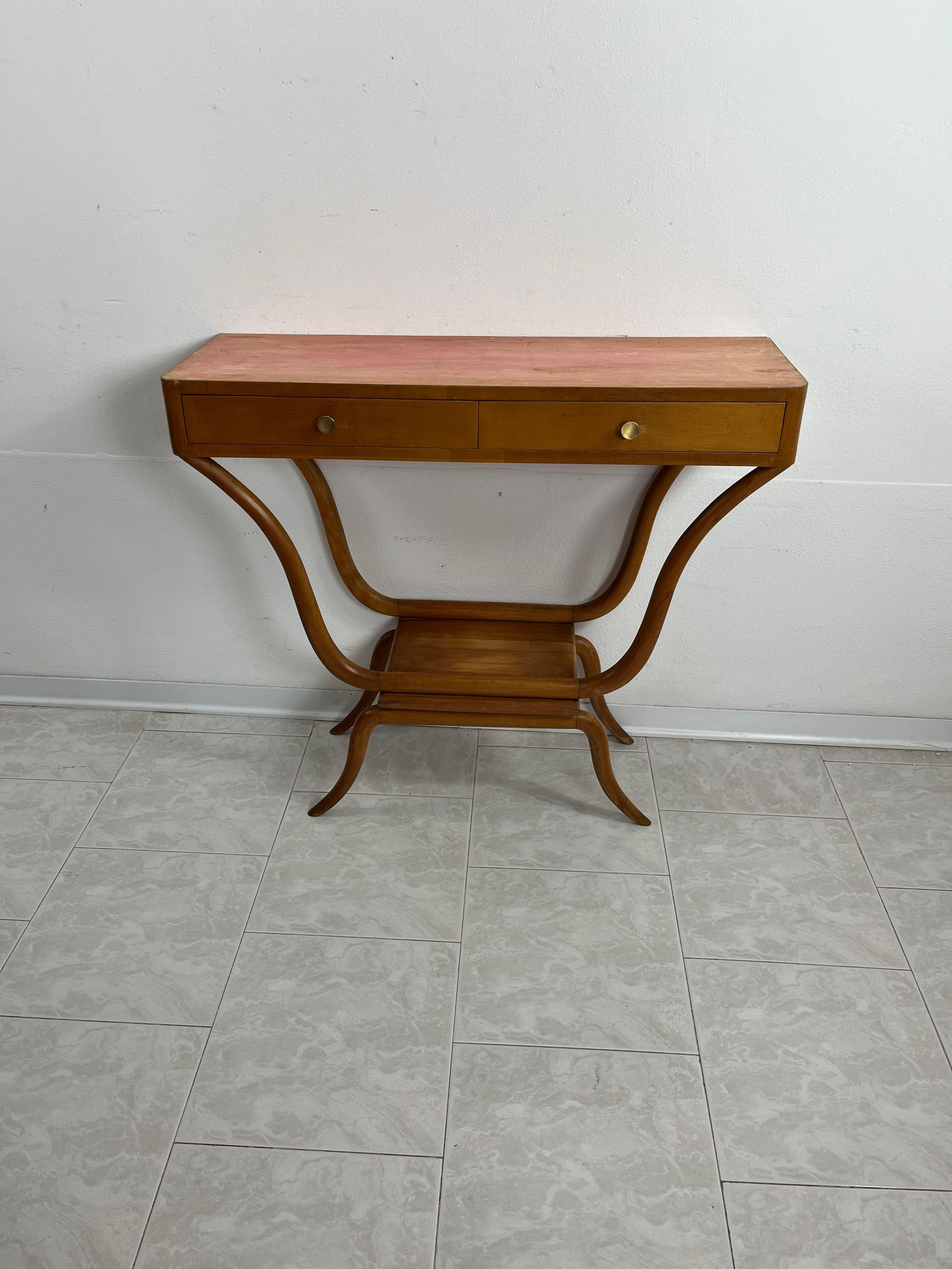 Italienische Konsole aus der Jahrhundertmitte, Franco Albini zugeschrieben, 1950er Jahre im Angebot 6