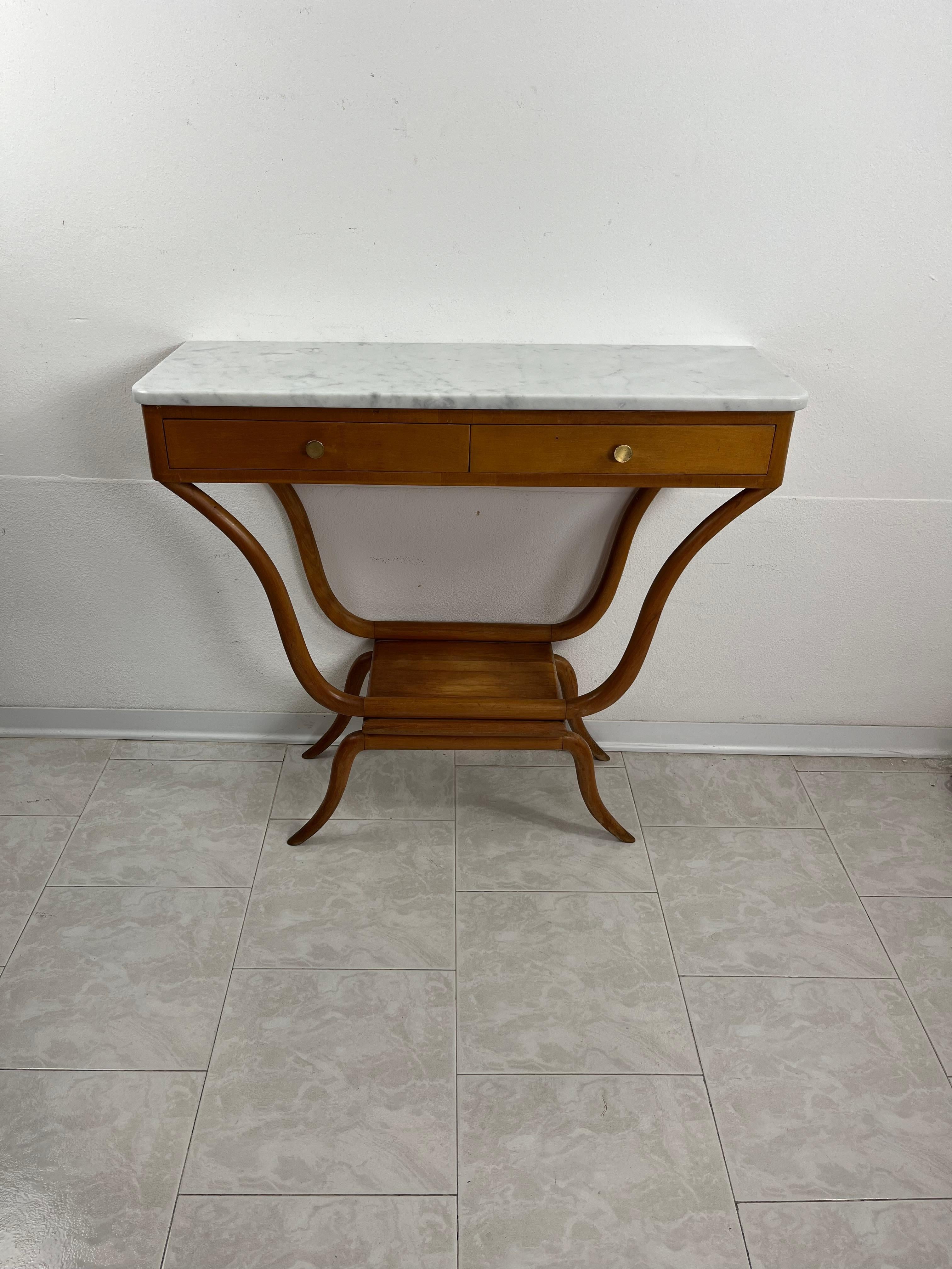Italienische Konsole aus der Jahrhundertmitte, Franco Albini zugeschrieben, 1950er Jahre im Angebot 1