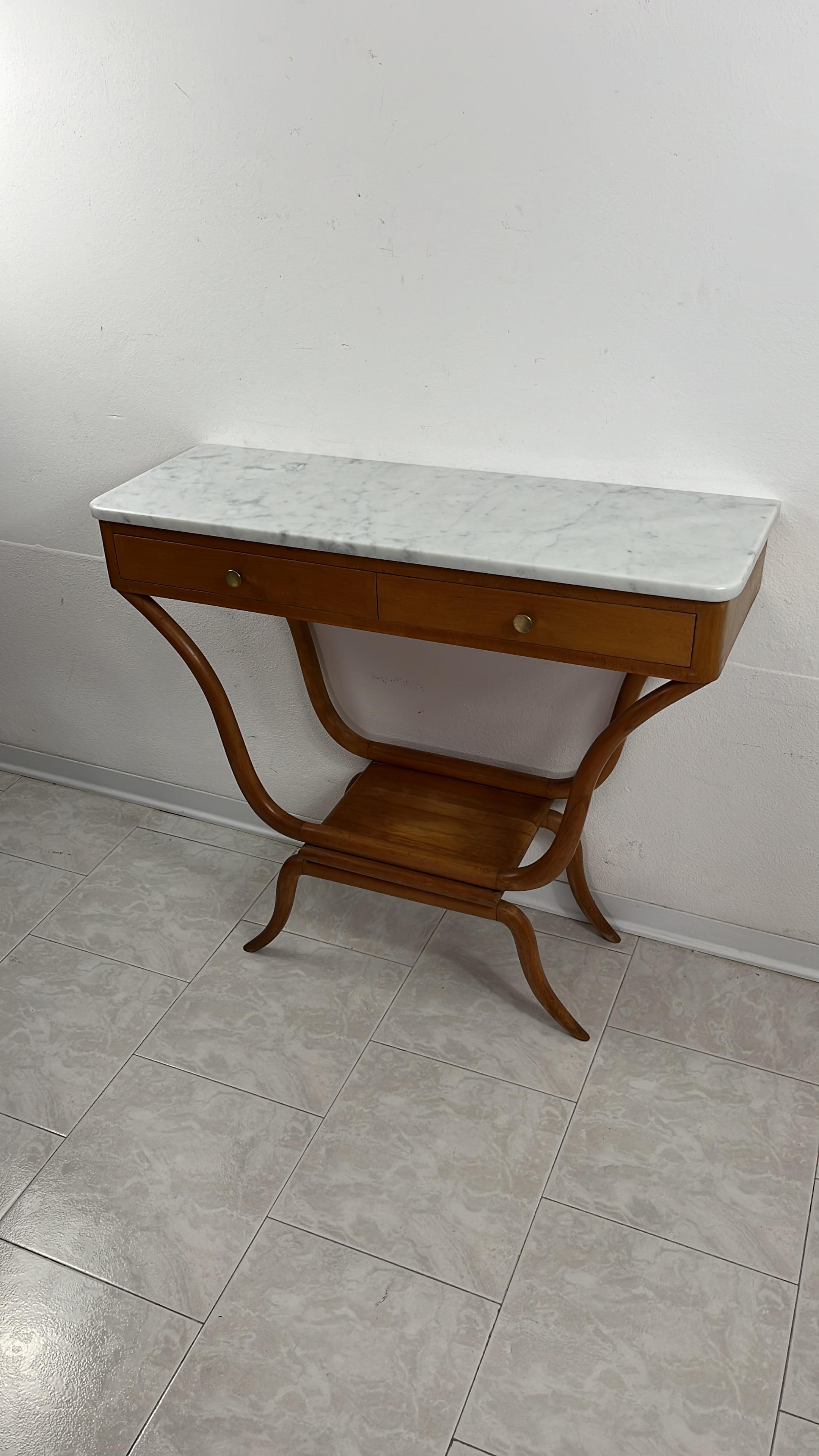 Italienische Konsole aus der Jahrhundertmitte, Franco Albini zugeschrieben, 1950er Jahre im Angebot 2