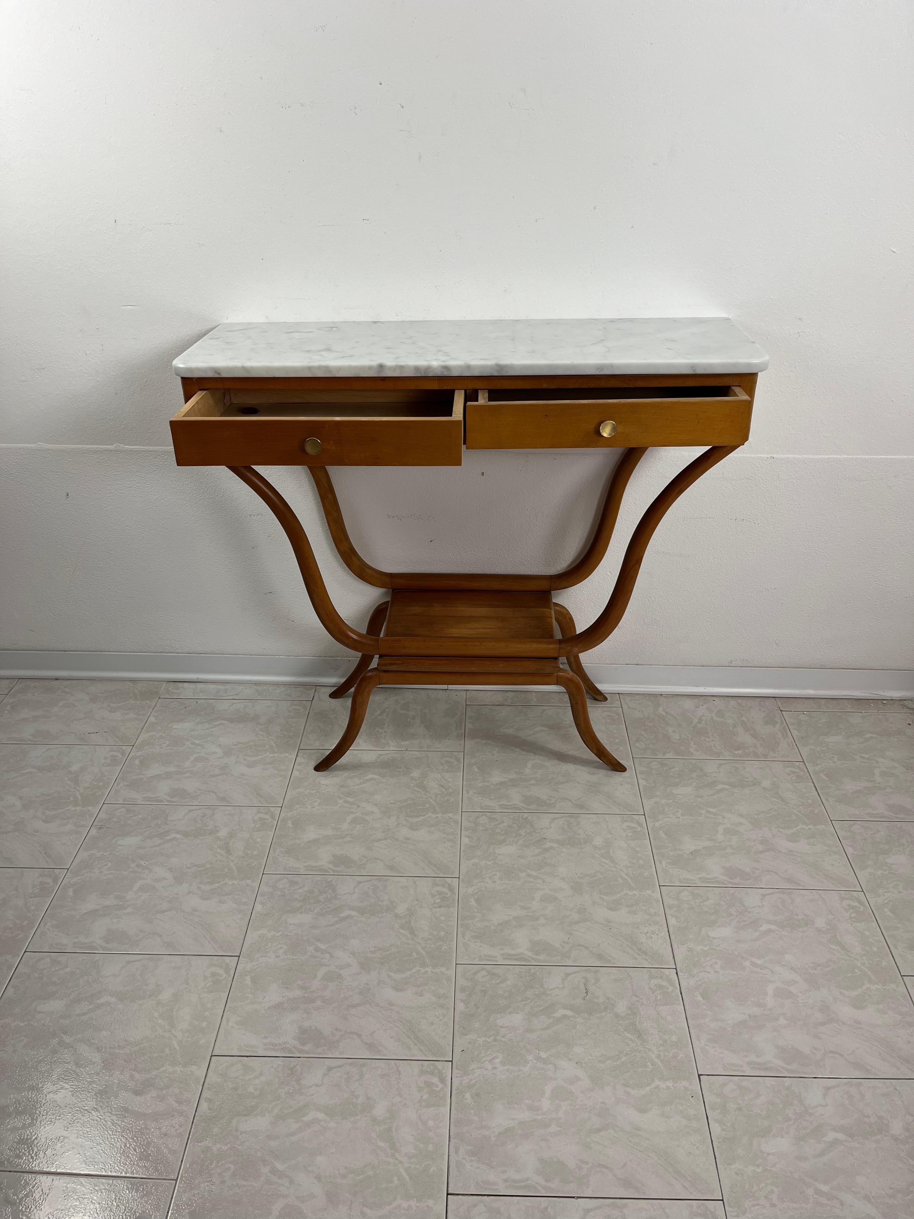 Italienische Konsole aus der Jahrhundertmitte, Franco Albini zugeschrieben, 1950er Jahre im Angebot 4