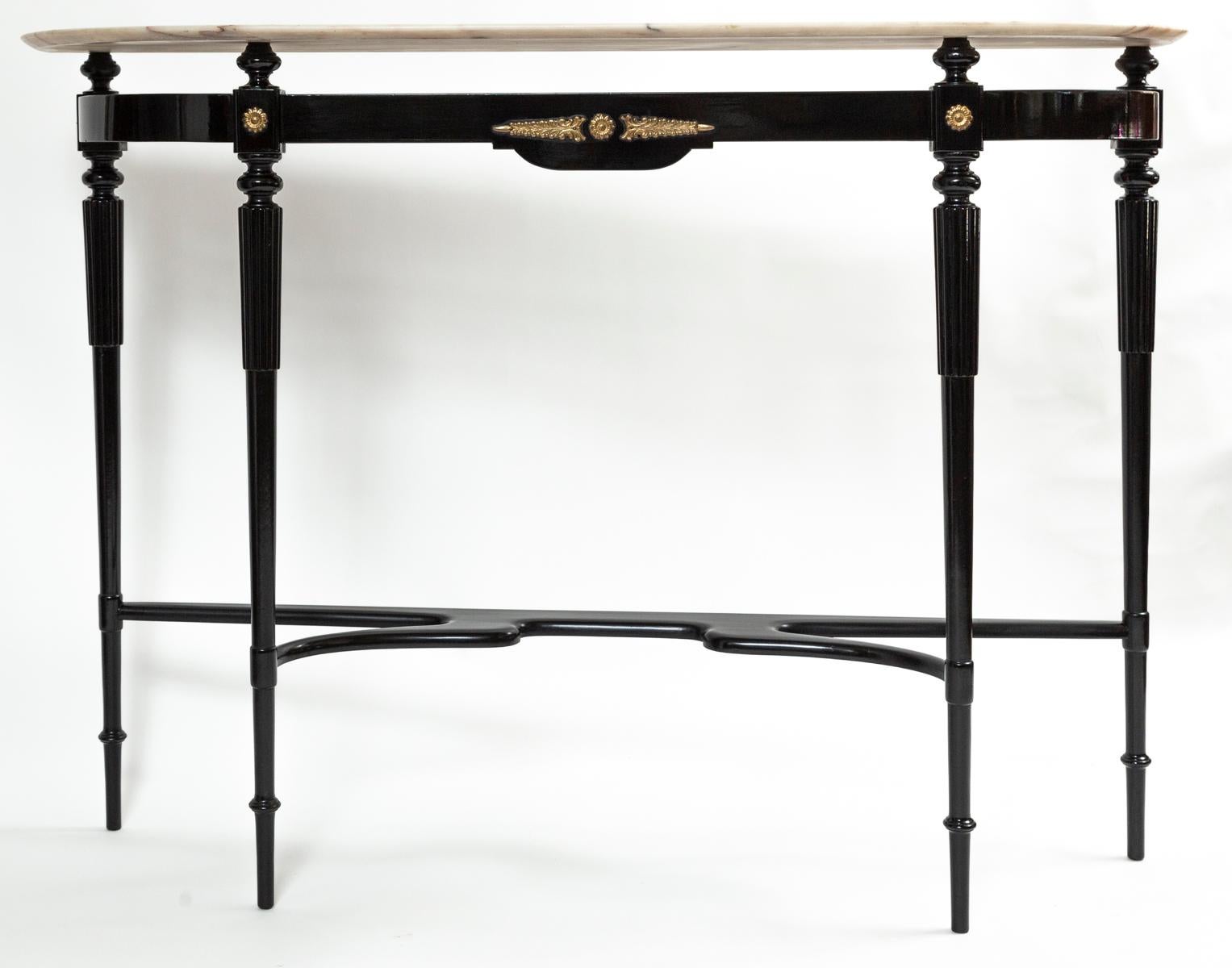 Mid-Century Modern Mid Century Italian Console Table By Paola Buffa For Sale