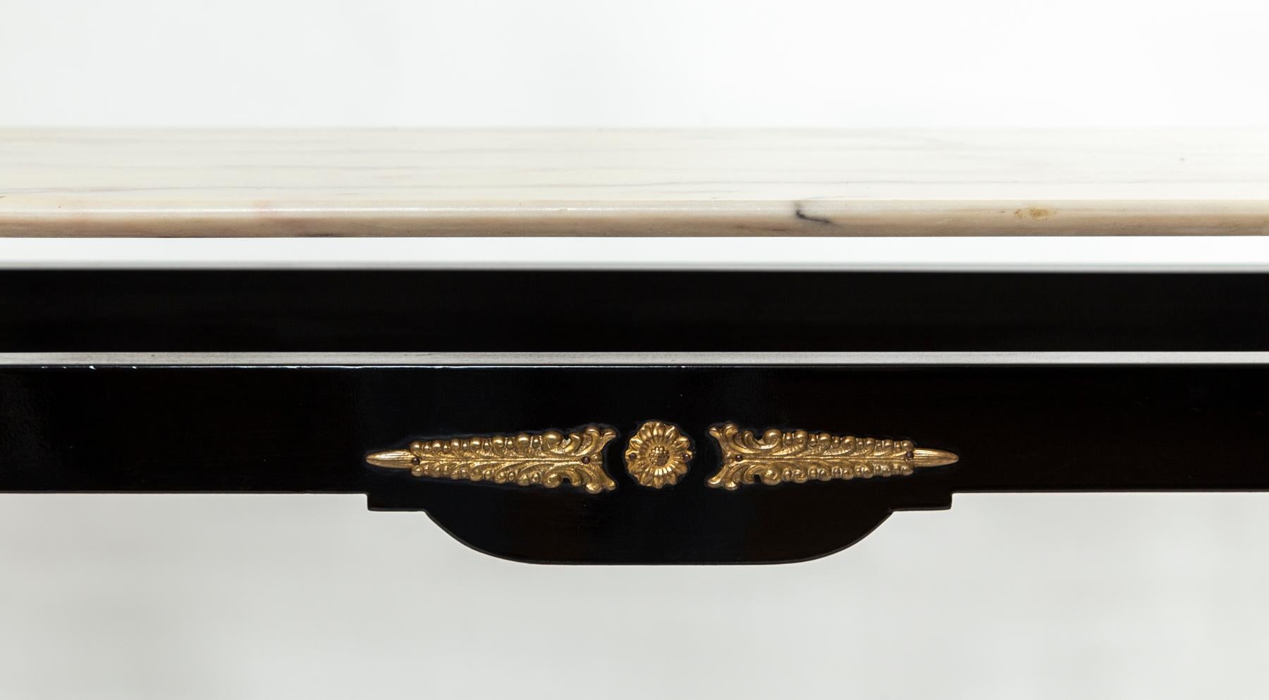 Mid Century Italian Console Table By Paola Buffa In Good Condition For Sale In Westport, CT