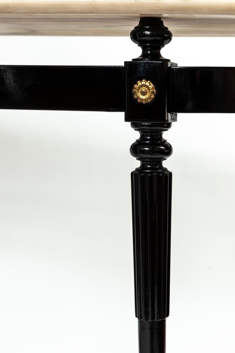 Bronze Mid Century Italian Console Table By Paola Buffa For Sale