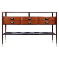 Mid-Century Italian Console Table by Vittorio Dassi
