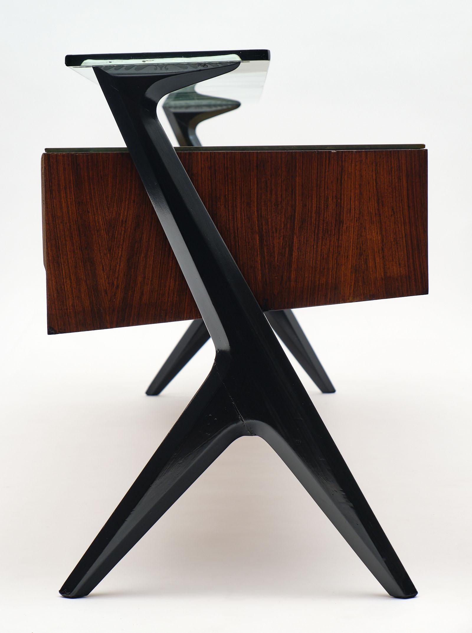 Midcentury Italian Console Table in the Manner of Ico Parisi 2