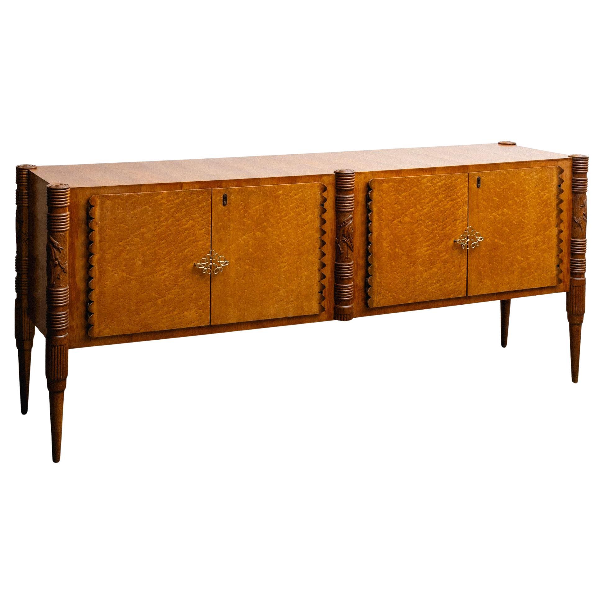 Credenza italiana di metà secolo di Pier Luigi Colli