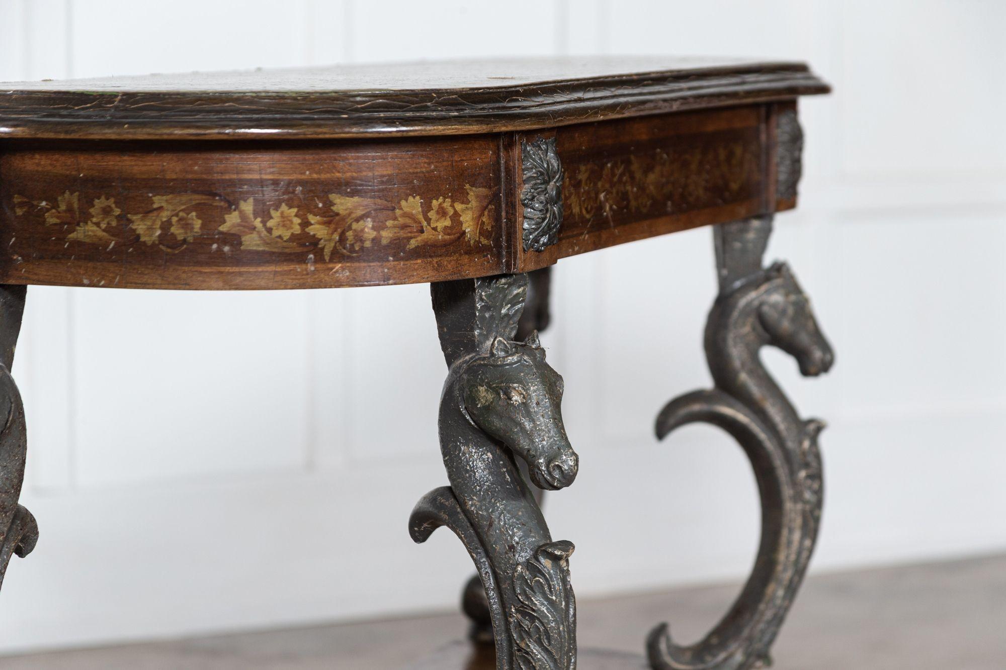 Other Midcentury Italian Decorative Console Table
