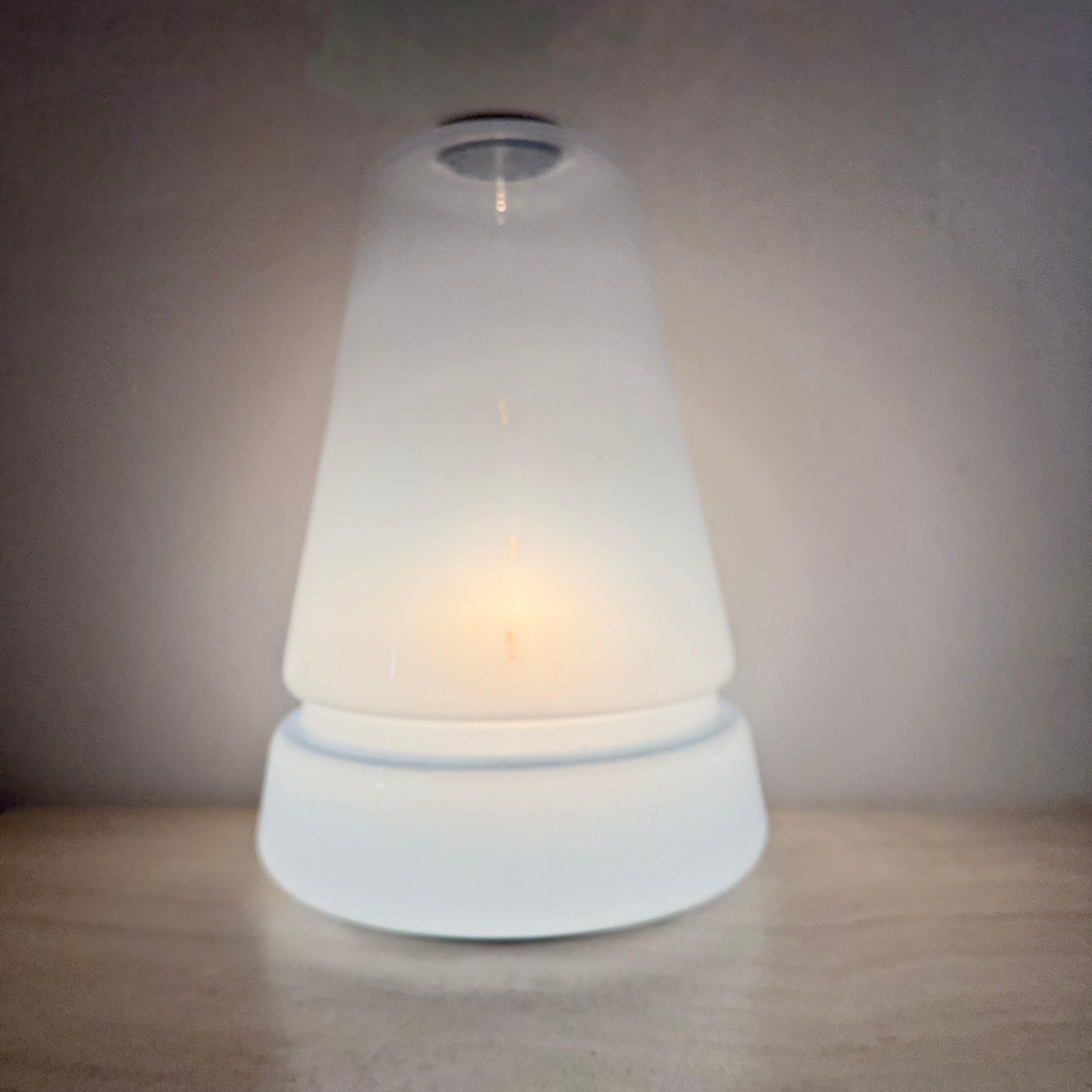 Lampe de table italienne design du milieu du siècle Carlo nason, 1970 en vente 2