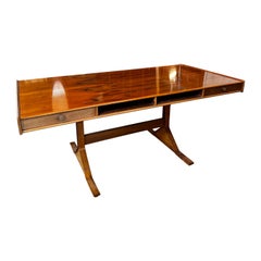Mid Century Italian Desk by Gianfranco Frattini 1960s