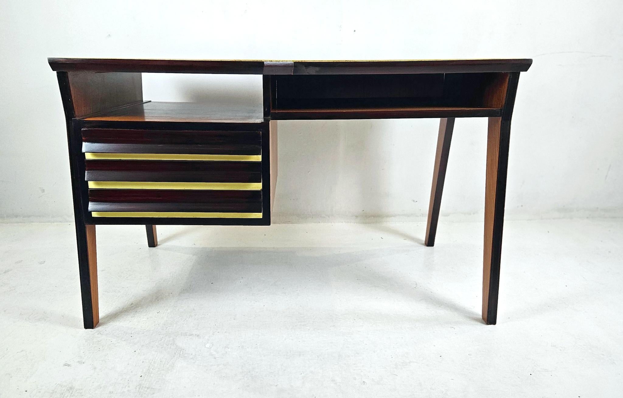 Mid Century Italian Desk For Sale 6