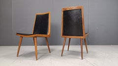 Mid century italian dining chairs, 1950s