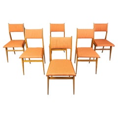 Mid century italian dining chairs, 1950s