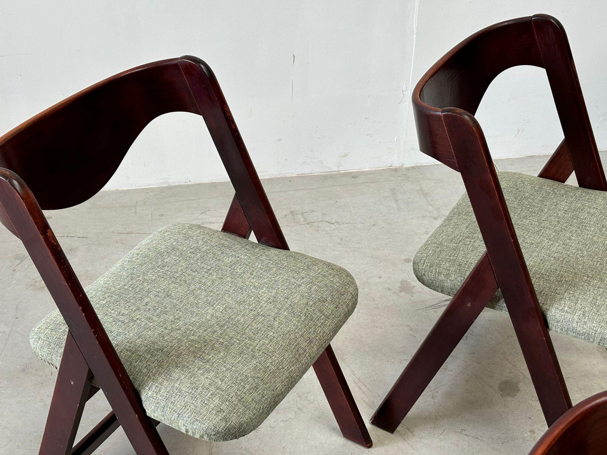 Mid-20th Century Mid century  italian dining chairs, 1960s For Sale