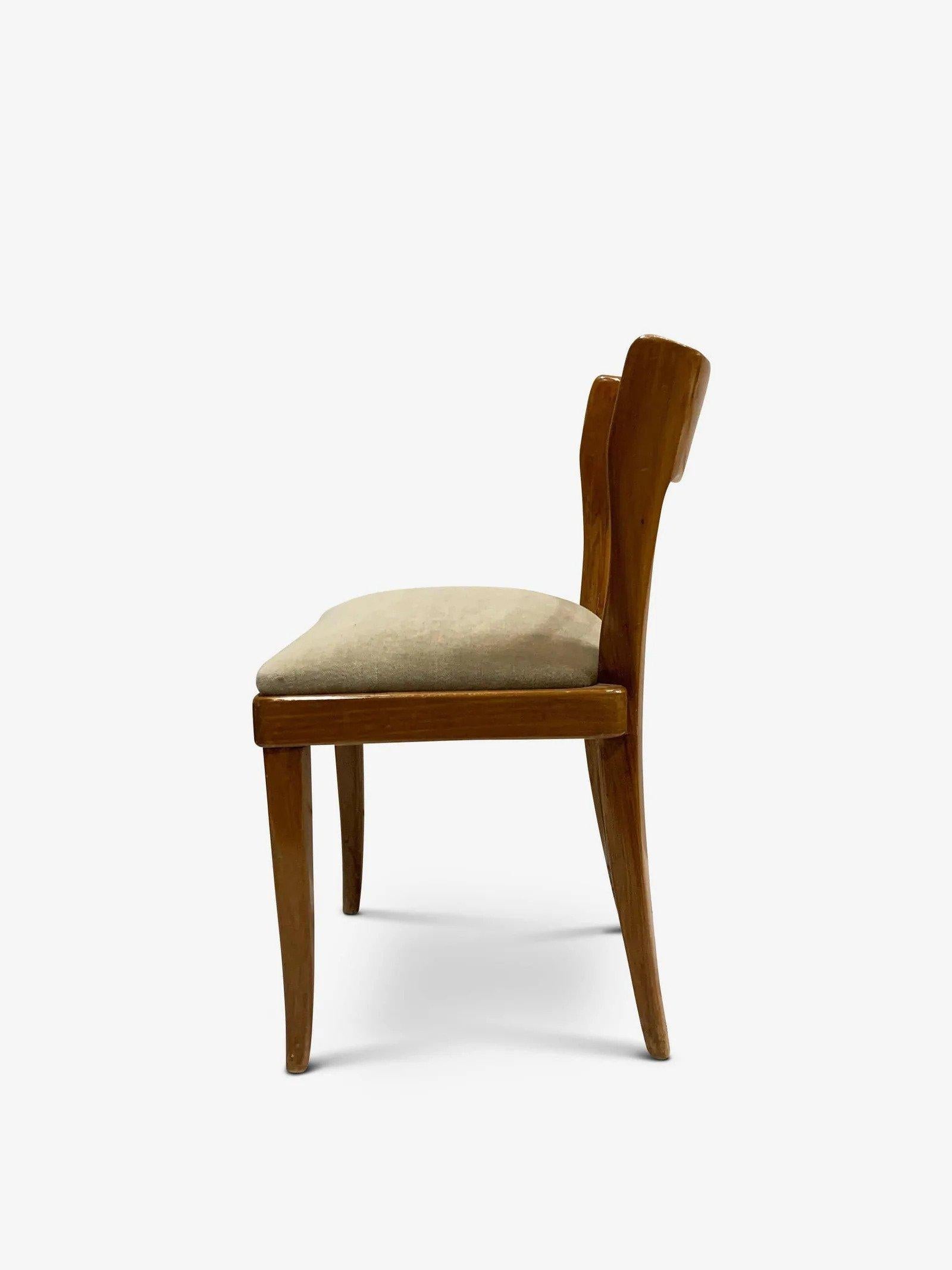 Mid-Century Italian Dining Chairs For Sale 3