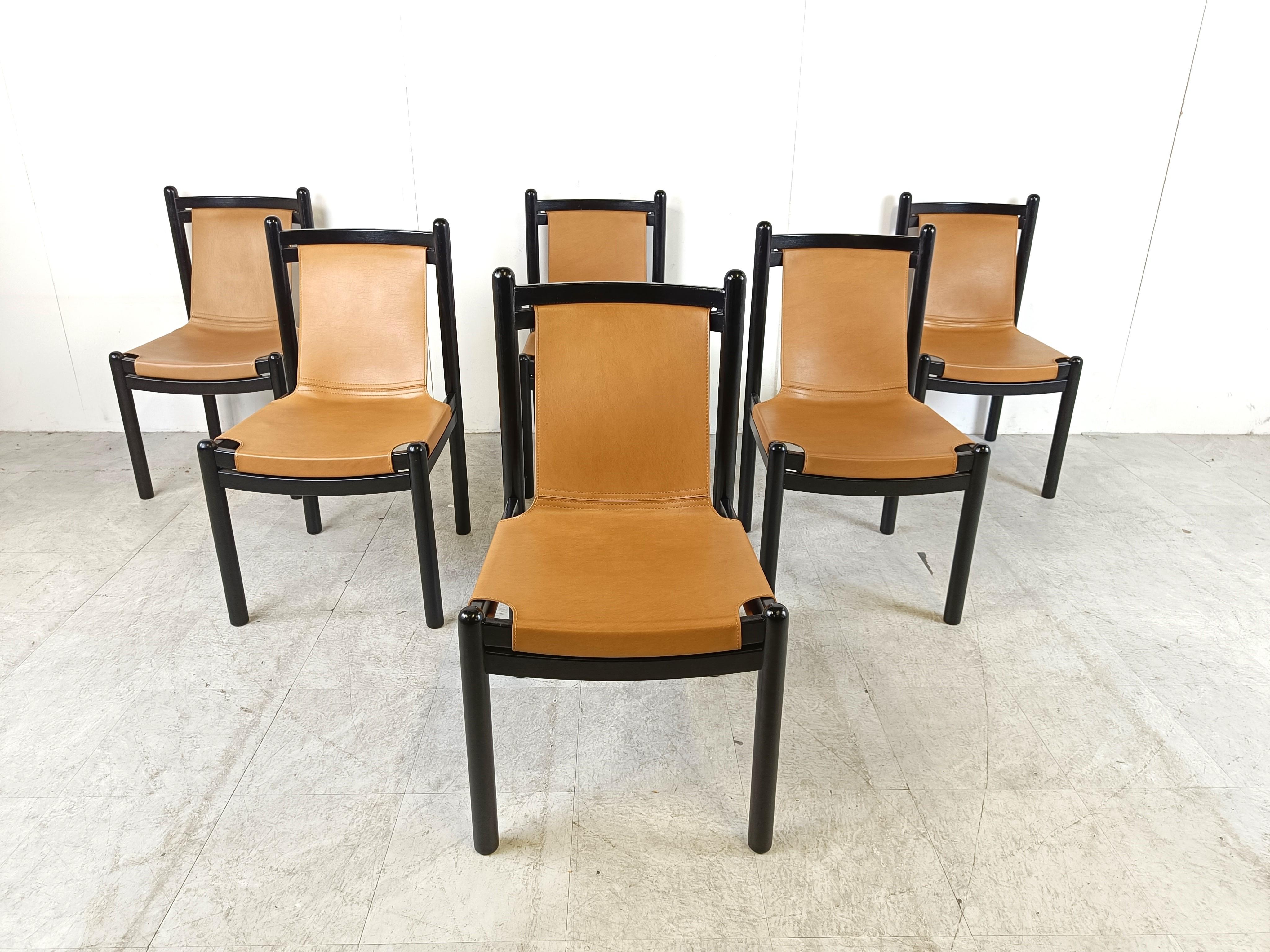 Mid-Century Modern Mid century italian dining chairs, Italy, 1960's