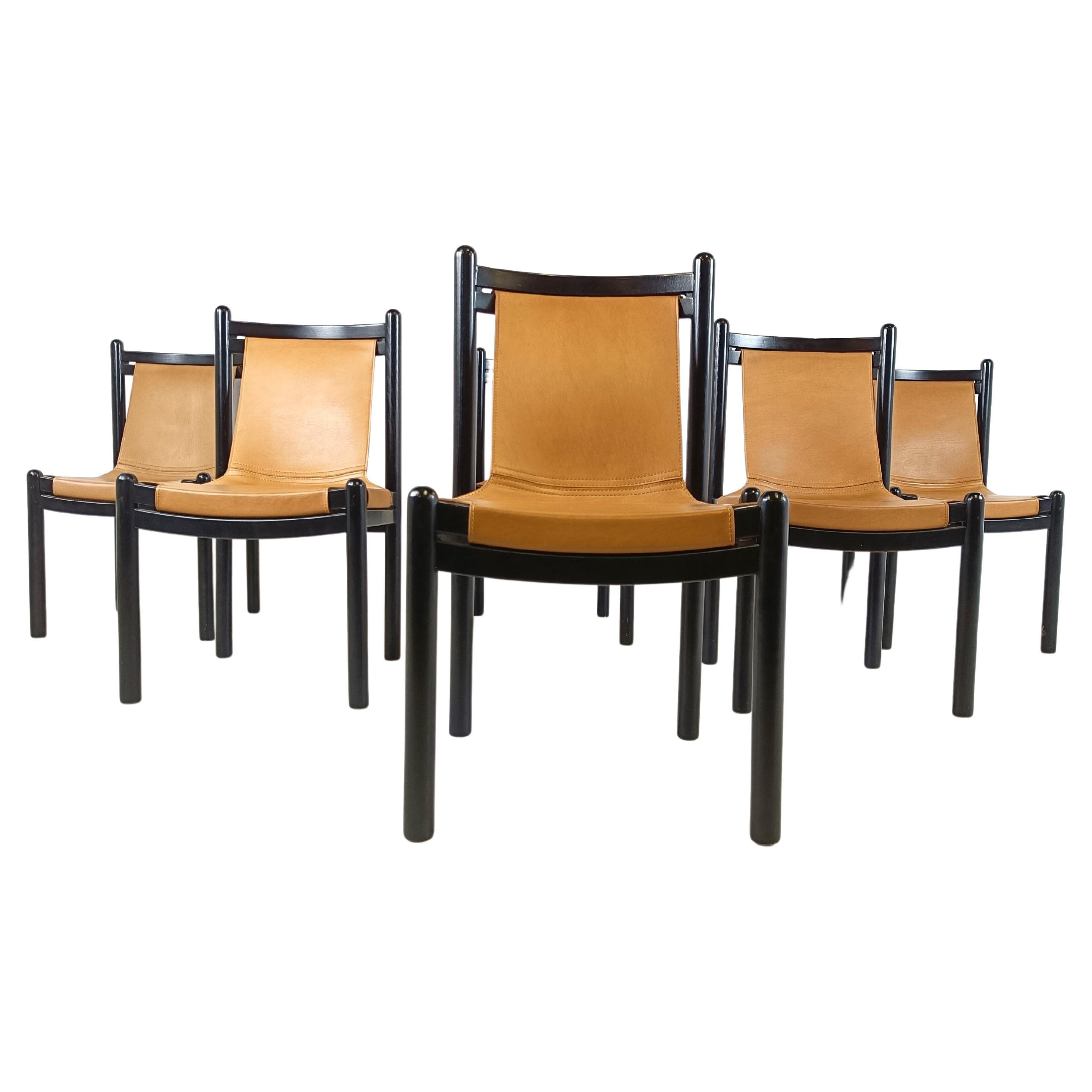 Mid century italian dining chairs, Italy, 1960's