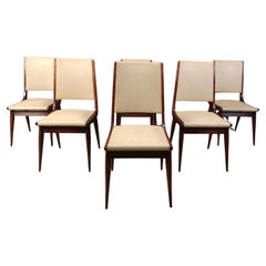 Set di 6 sedie da pranzo italiane del metà secolo - anni '50