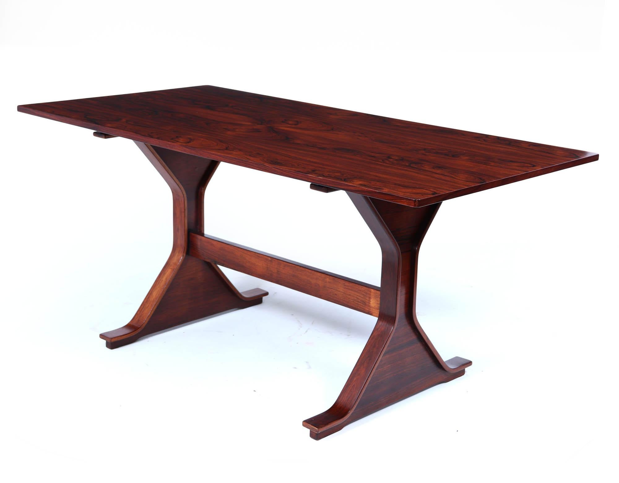 Mid-Century Modern Mid Century Italian Dining Table by Fratini For Sale
