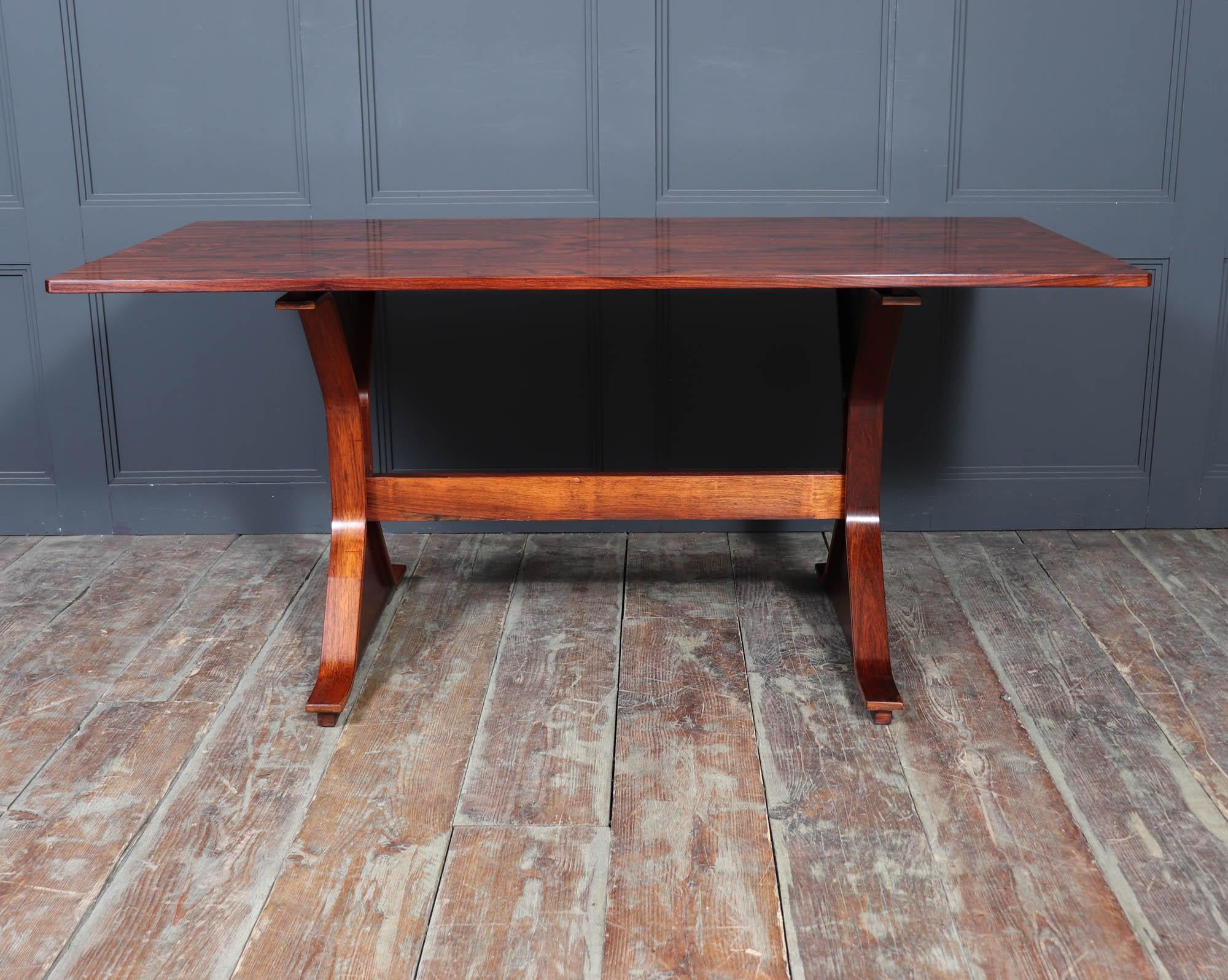 Mid-20th Century Mid Century Italian Dining Table by Fratini For Sale